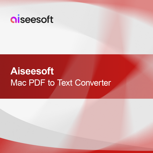 Aiseesoft Mac PDF a Texto Convertidor