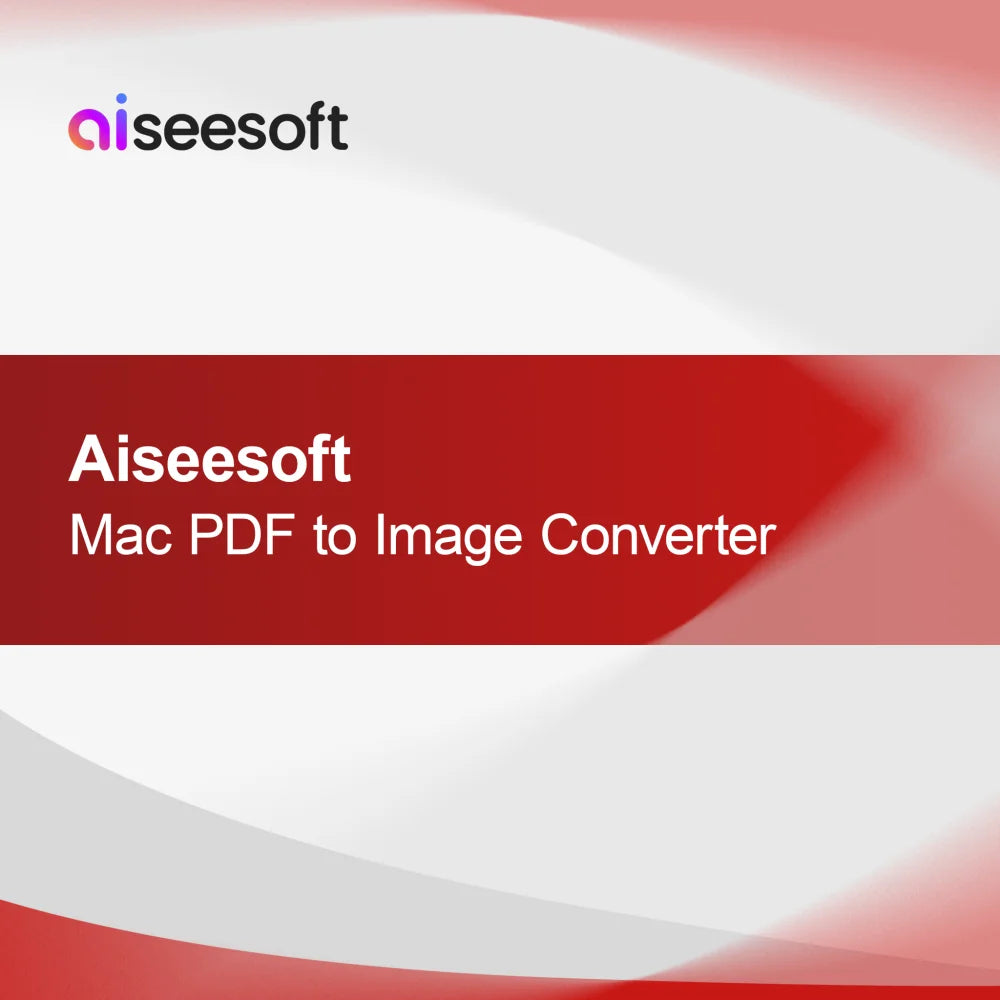 Aiseesoft Mac PDF a Imagen Convertidor