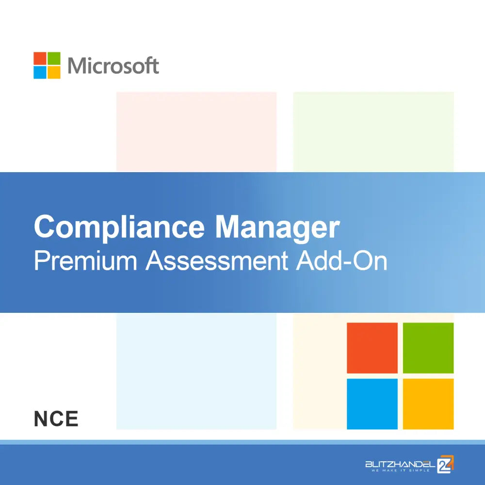 Complemento de Evaluación Premium de Compliance Manager (NCE)