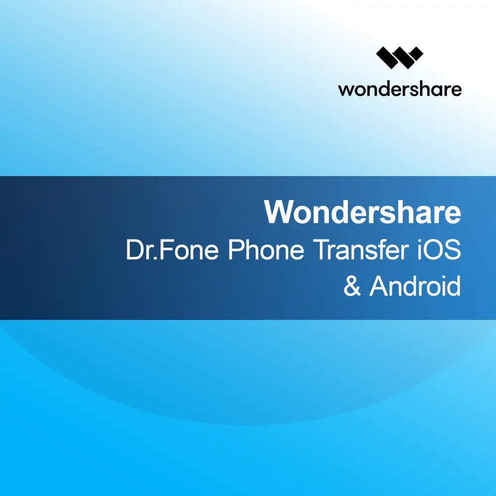 Wondershare Dr.Fone Transferencia de Teléfono iOS y Android
